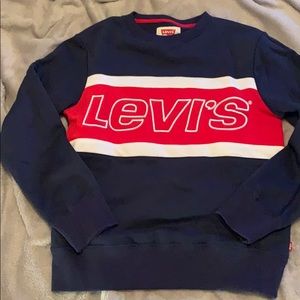 Levi’s color block crew neck